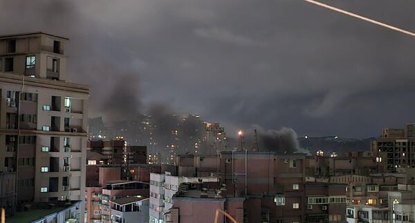 ▲▼蘆洲大火。（圖／翻攝我是蘆洲人）