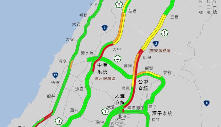 ▲▼1600路況。（圖／高公局1968）