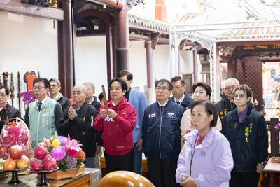 祀典武廟主委嘔吐波及賴清德 黃偉哲表達關心:請保重身體