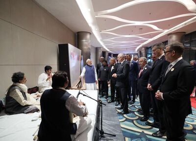 印度人工智慧影響峰會登場　莫迪強調以人為本、全民共享的AI發展