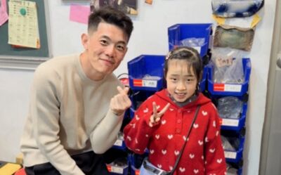 光復救災最暖士官長探望小女孩　最好的重建是你們能安心過日子