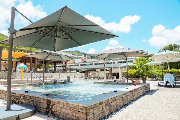 ▲春節訪北橫，賞櫻泡湯探索美景