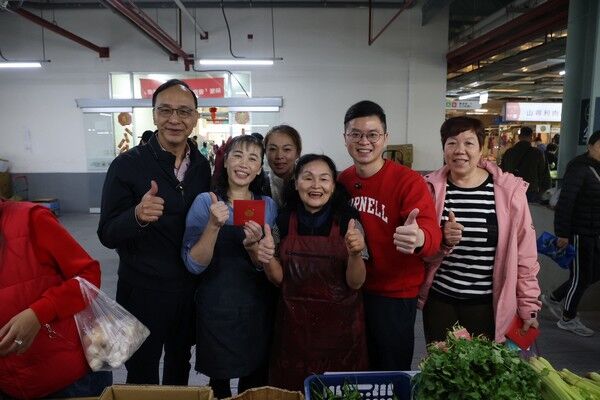 ▲朱立倫化身「朱大廚」