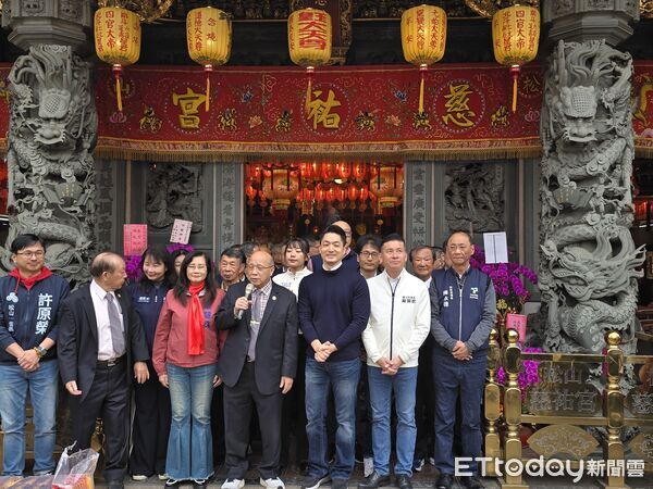 ▲▼台北市長蔣萬安大年初三宮廟走春。（圖／記者陳家祥攝）