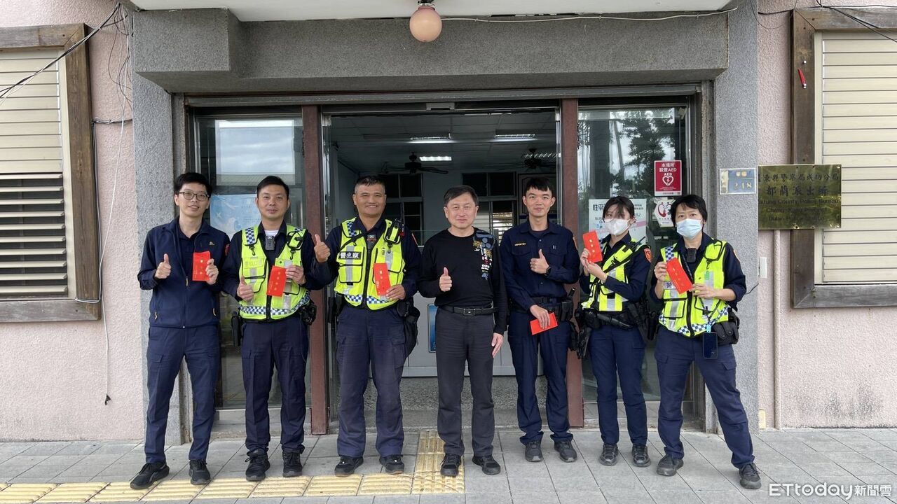 春節堅守崗位不鬆懈 警局長慰問成功分局同仁強化守護力量