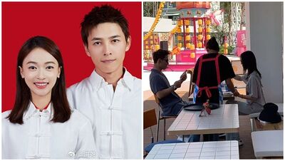 「初三巧遇吳謹言」0偽裝吃披薩！約會老公互動超真實  無P狀態全被拍