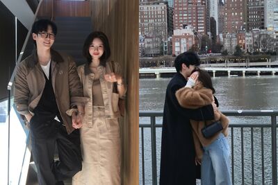 《換乘戀愛》敏英、周輝宣佈結婚！　紐約街頭求婚爆哭：一直是夢想