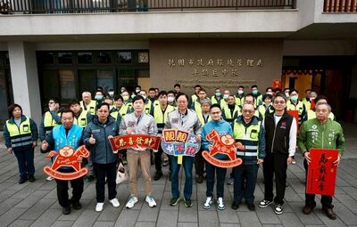 桃園清潔隊初四全面復工 張善政:守護城市環境獲肯定