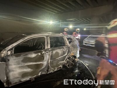快訊／疑點火燒車！新竹女自焚未遂　3車遭波及