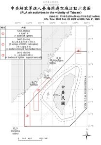 初四就來擾！　8架次共機、7艘共艦出海擾台