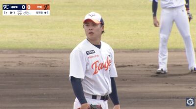 王彥程壓制韓國打線！未入選中華隊　韓媒說「Thank You」