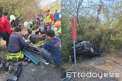 快訊／嬤載孫賞花！衝進櫻花林骨折受困　3童嚇壞消防鋸門救人