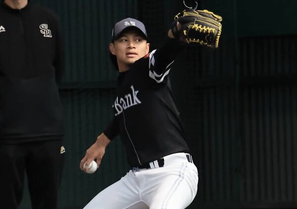 ▲徐若熙           。（圖／截自福岡ソフトバンクホークス公式 (@softbankhawks_official）IG）