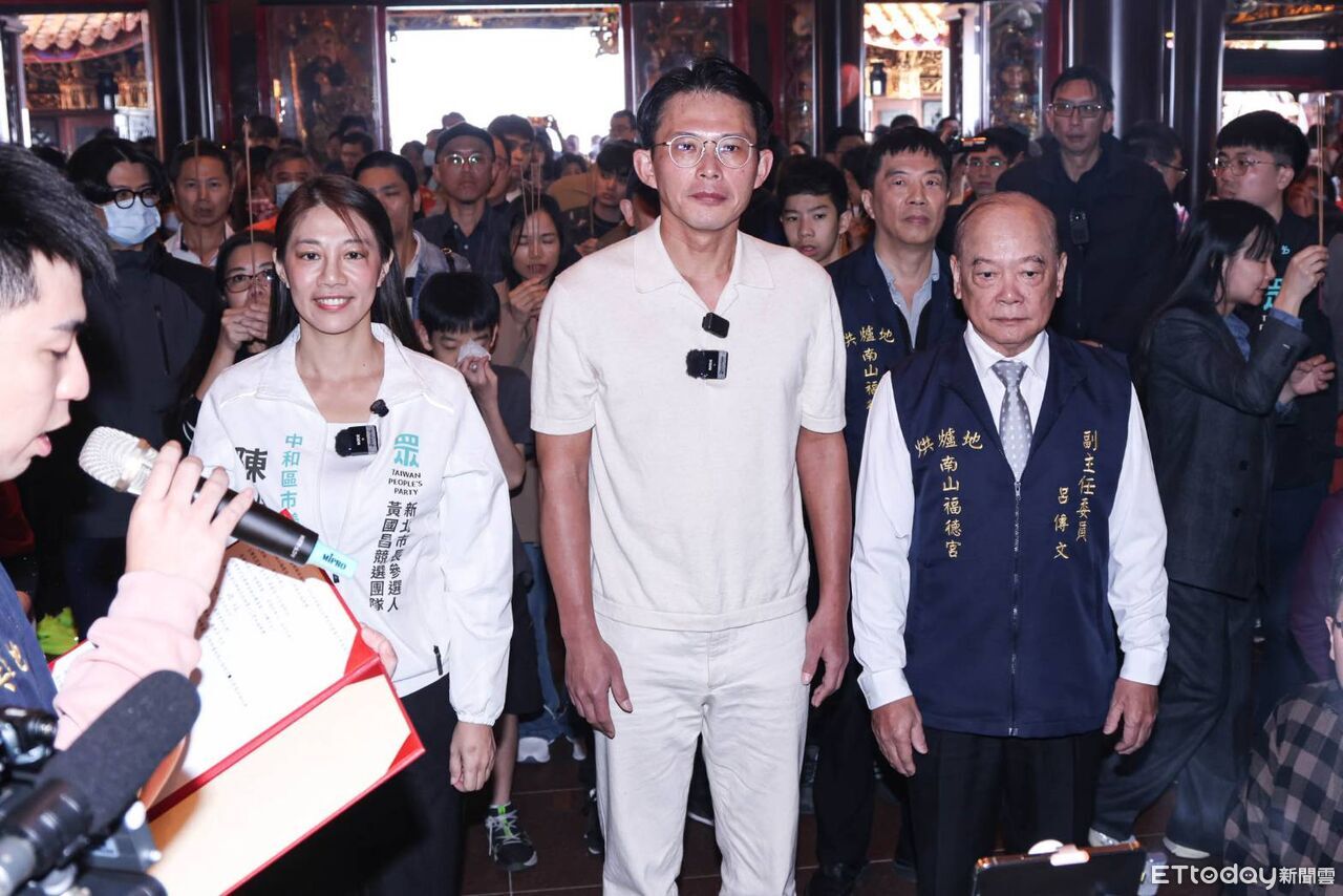 嗆聲民眾遭志工拿糖塞嘴 黃國昌:民進黨支持者情緒性謾罵