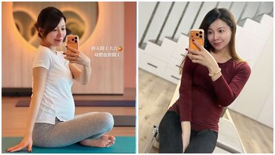 Energy書偉辣妻「懷雙胞胎身材太不科學」！四肢超細⋯自律畫面全 被拍