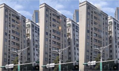 台北華廈驚見「頂樓垂放鞭炮」！樓下苦主嘆：警告多年都沒用