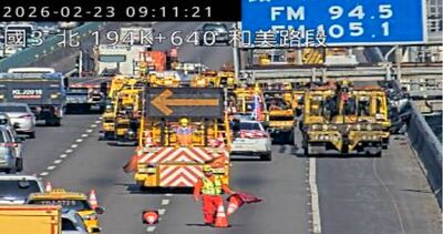 快訊／國3和美段7車連環撞！3人受傷　占外側兩線回堵2km