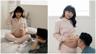 陳詩媛臨盆倒數！王齊麟當爸「不會留錢給兒子」　喊話：你很會投胎