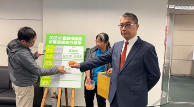 快訊／民進黨六都議員初選民調順序出爐！　高雄打頭陣