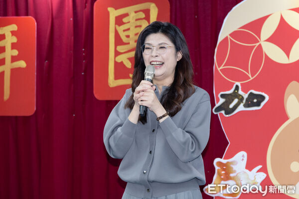 ▲▼鄭麗文國民黨中央黨部新春團拜。（圖／記者周宸亘攝）
