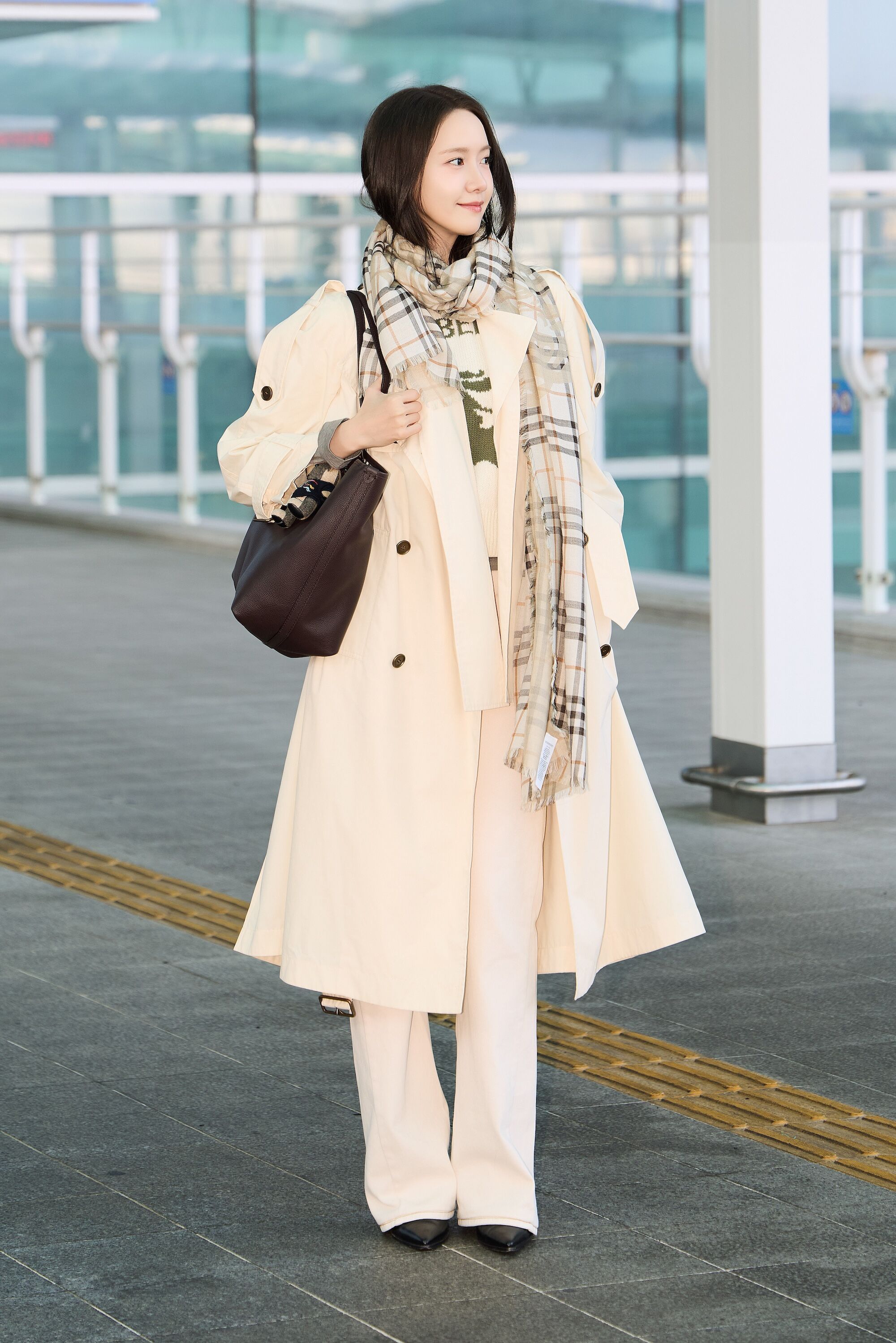 ▲Burberry秀 Lily許韶恩。（圖／記者林明瑋攝）