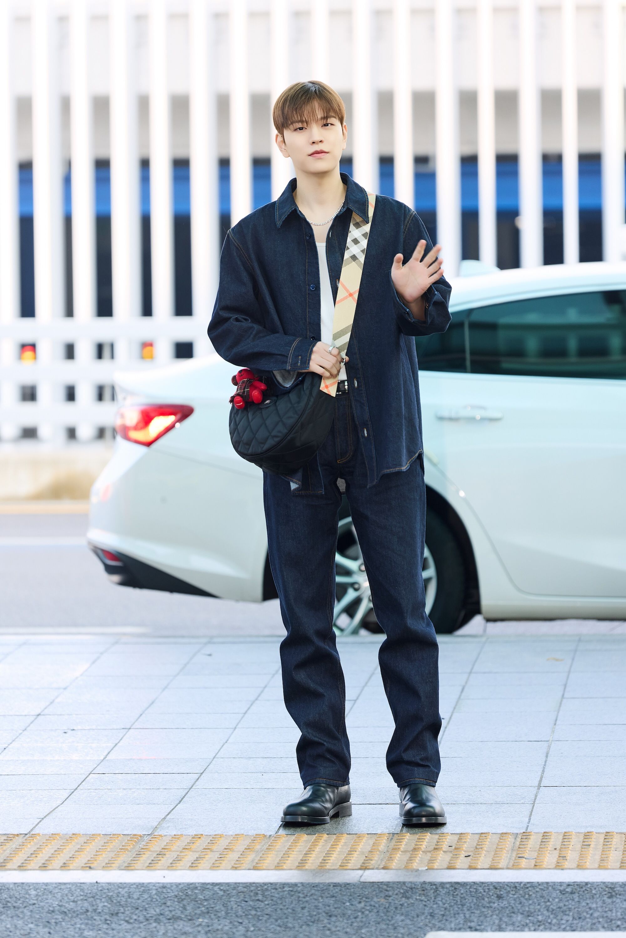 ▲Burberry秀 Lily許韶恩。（圖／記者林明瑋攝）