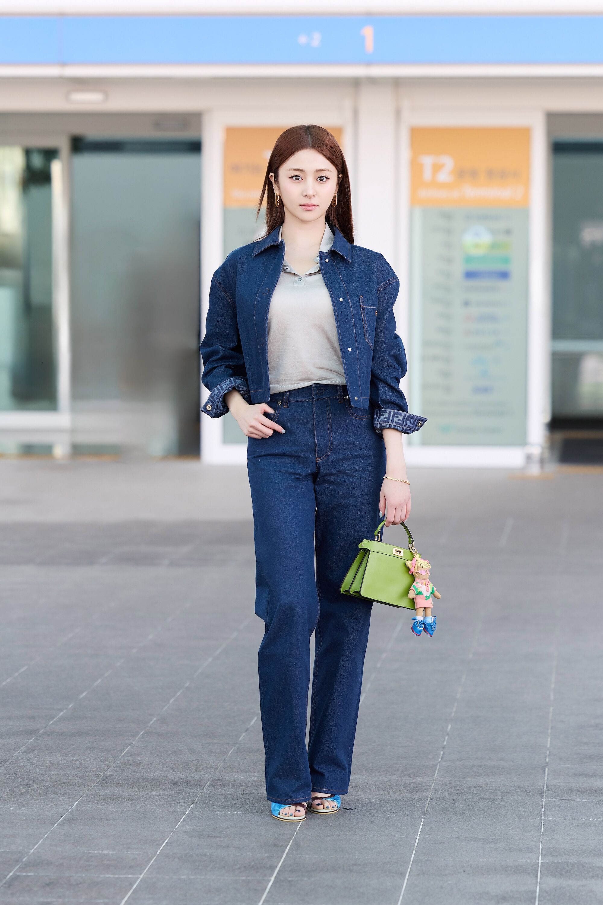 ▲Burberry秀 Lily許韶恩。（圖／記者林明瑋攝）