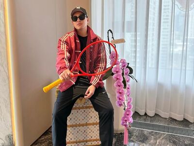 潘瑋柏把203萬LV硬箱當椅子坐　奢華箱為收藏唱盤與唱片而生