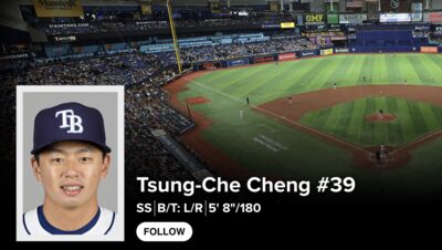 鄭宗哲擊球初速163公里！熱身賽首先發對無緣的光芒　熄火2支0