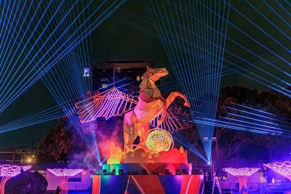 ▲2026桃園燈會「飛馬耀桃園」