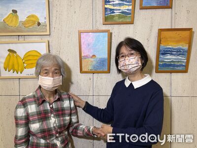85歲失智奶奶繪畫創作「情緒症狀改善」 女兒感動:重新找回母親