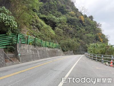 台9丁漢本路段進行刷坡工程　2 ∕24至3 ∕31整點放行10分鐘