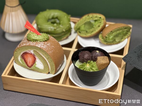 ▲▼亞尼克今年以雙茶饗宴為主題推出「京都宇治茶季」。（圖／記者蕭筠攝）