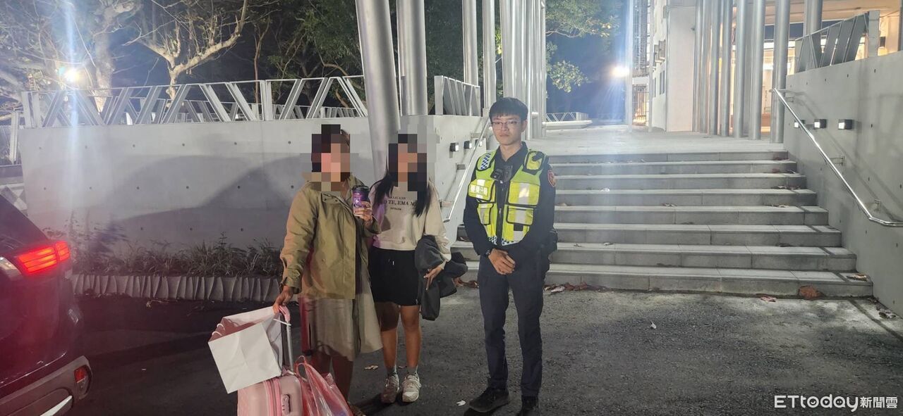 自小客台9線夜間拋錨 大武警助母女平安返程