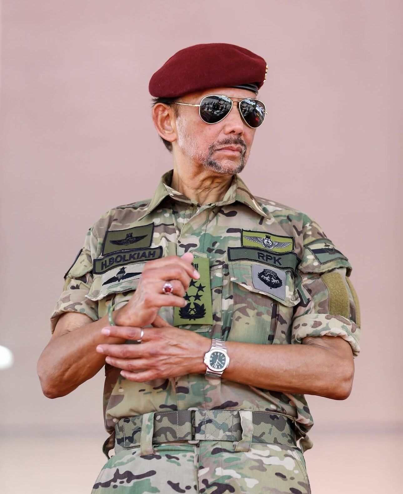 ▲▼ 汶萊蘇丹與馬丁王子           。（圖／翻攝IG）