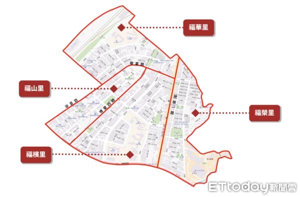 ▲福山里拆分後調整里名。（圖／翻攝自高雄市民政局）