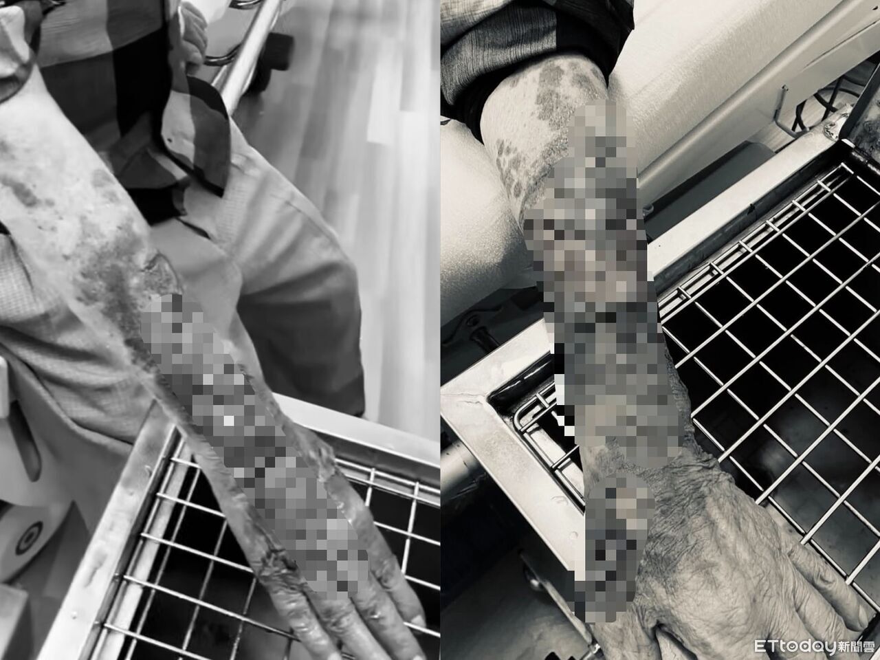 行車糾紛男被抓到皮開肉綻!恐怖畫面曝 騎士剪車嗆:打給你死