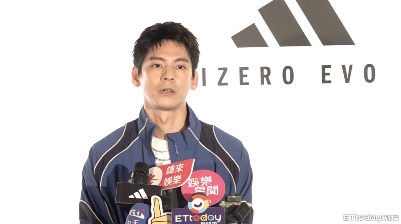 ▲林柏宏出席運動品牌活動。（圖／記者許靖騏攝）