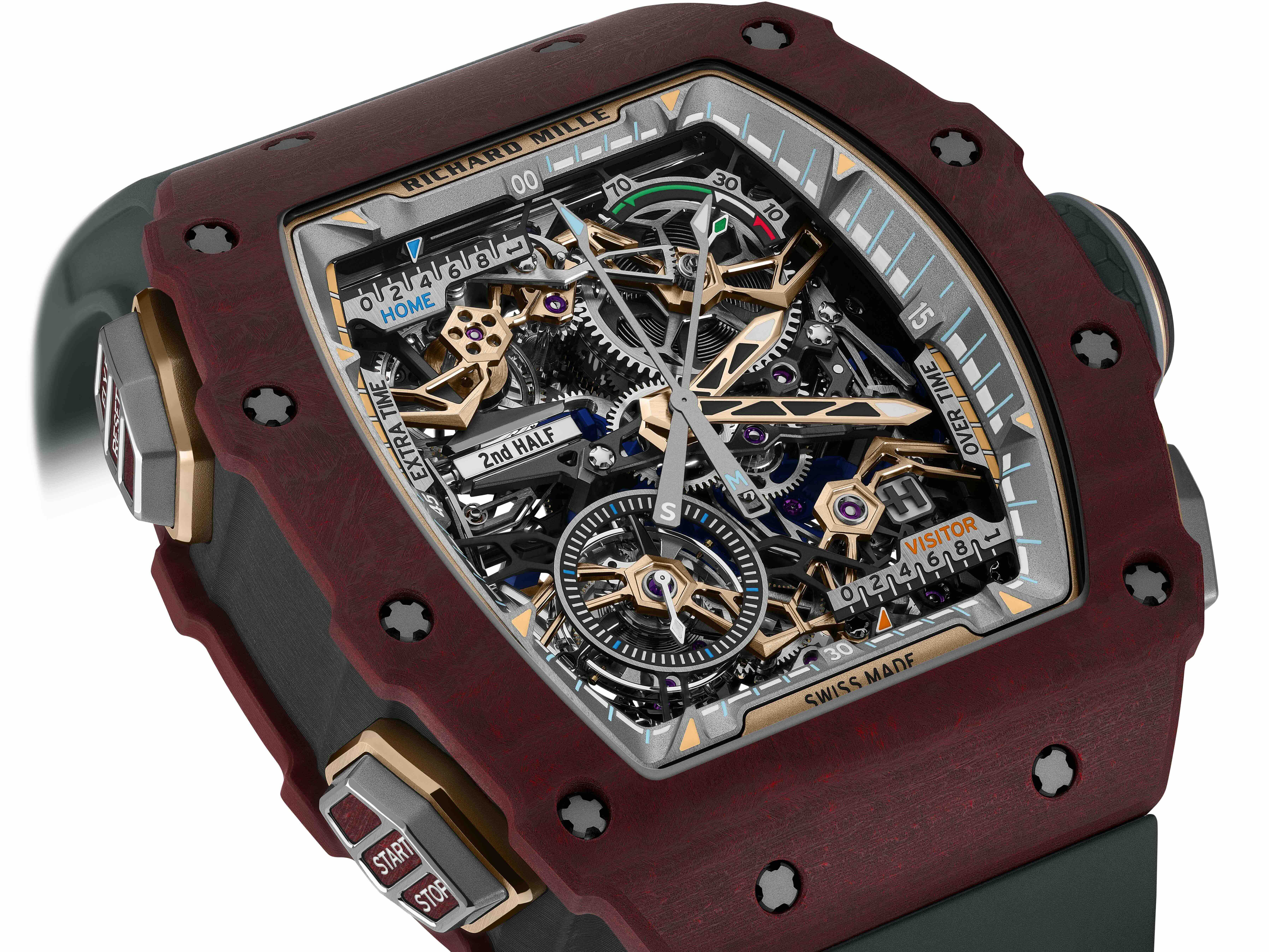 ▲▼RICHARD MILLE,足球陀飛輪腕錶,全新機芯。（圖／RICHARD MILLE提供）