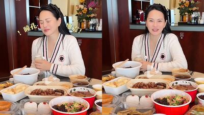 伊能靜收工挑戰喝豆汁　皺眉變臉全被拍：我不太行