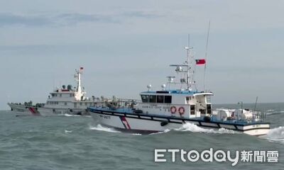中國海警再闖金門海域還發影片　海巡強勢驅離：畫面是假的！