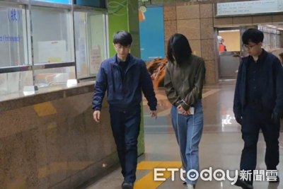 牽線林渝鈞放高利貸！前妻ATM戴銬領百萬辦保　2法警全程跟緊戒護