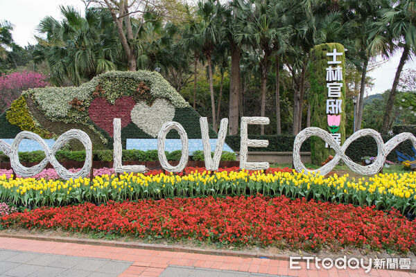 ▲2026士林官邸鬱金香展。（圖／記者彭懷玉攝）