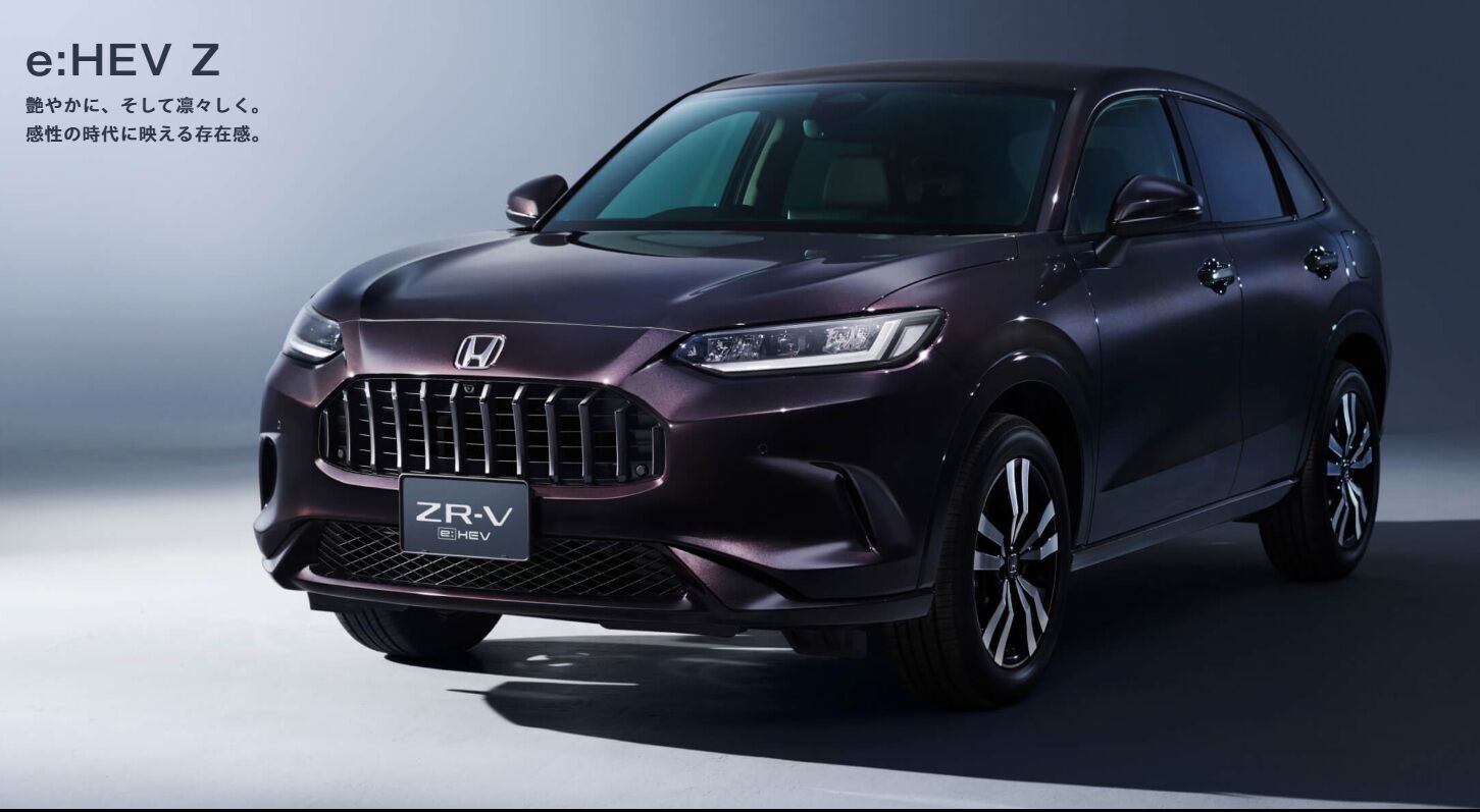 ▲日本小改款ZR-V正式現身！即將在近期上市。（圖／翻攝自HONDA）