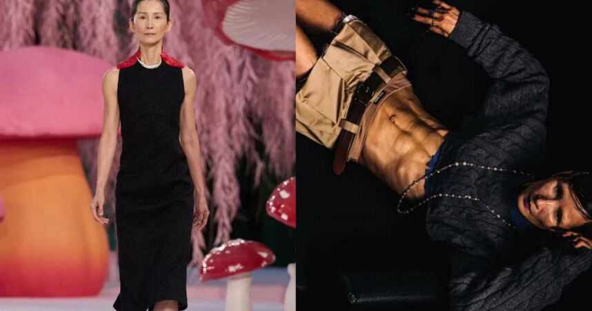 她60歲登上香奈兒大秀震撼時尚圈！高級臉還有「六塊腹肌」連身材都好到封神！