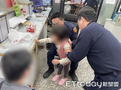 台中5歲女童吃糖噎到「說不出話臉發白」　警哈姆立克法解救
