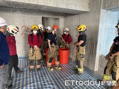 高層工地風險升溫　南消七大隊踏勘東區「浩瀚無極」