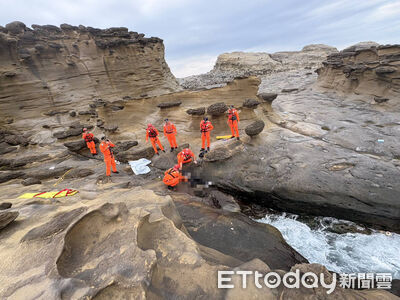 象鼻岩外海驚見浮屍！中年女黑衣黑褲腫脹發白　身分死因待查