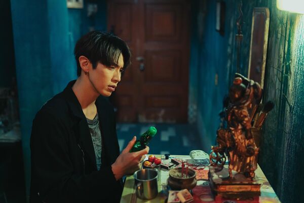 ▲柯震東、王柏傑、陳以文主演的《乩身》將於4月2日上線。（圖／Netflix提供）