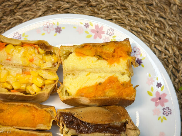 ▲▼小燕姊紅豆餅。（圖／部落客VIVIYU小世界授權提供）